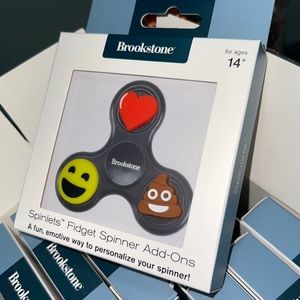 Brookstone fidget spinner add-ons